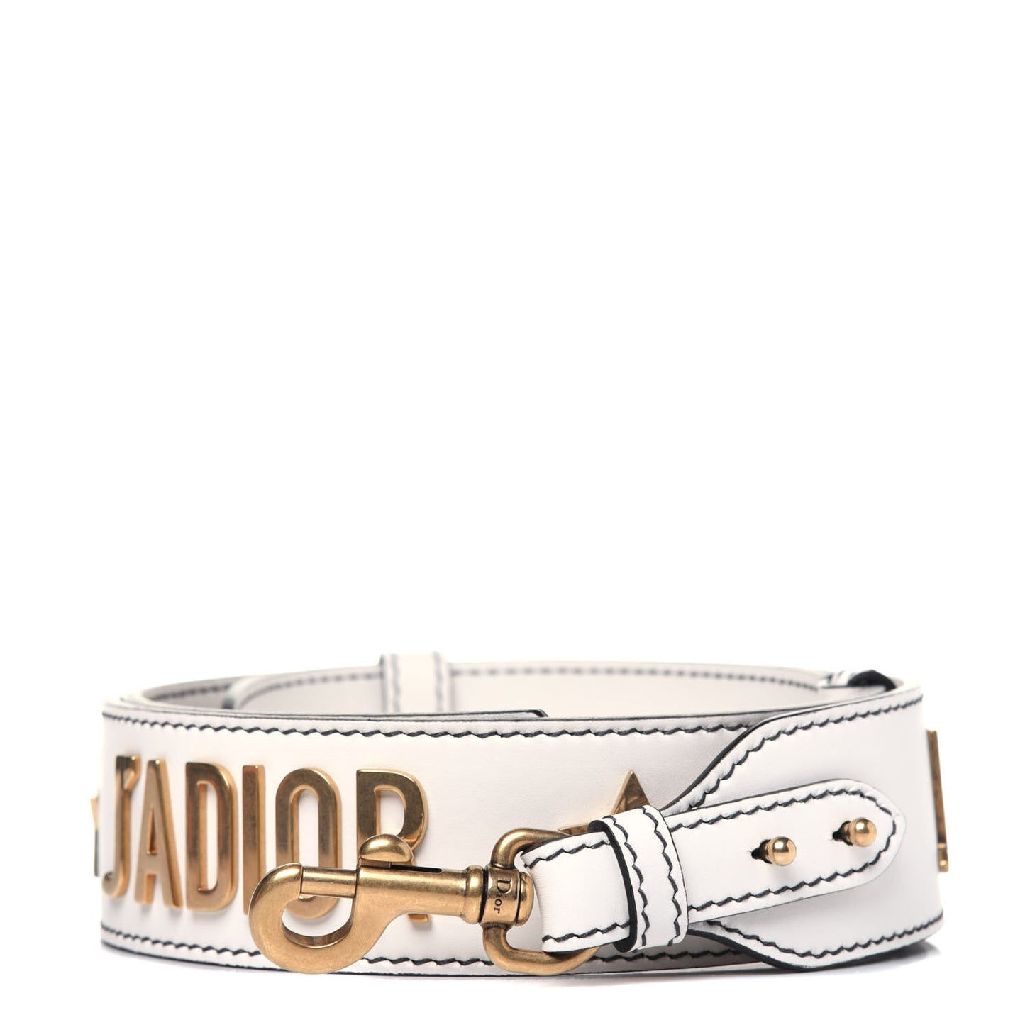 Calfskin J'Adior Shoulder Strap Latte