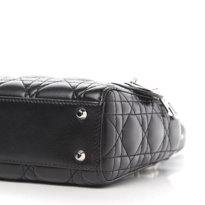 Christian Dior Lambskin Cannage Mini Lady Dior Black 8 of 8