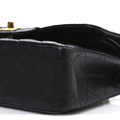 Chanel Caviar Quilted Small Double Flap Black 10 of 10
