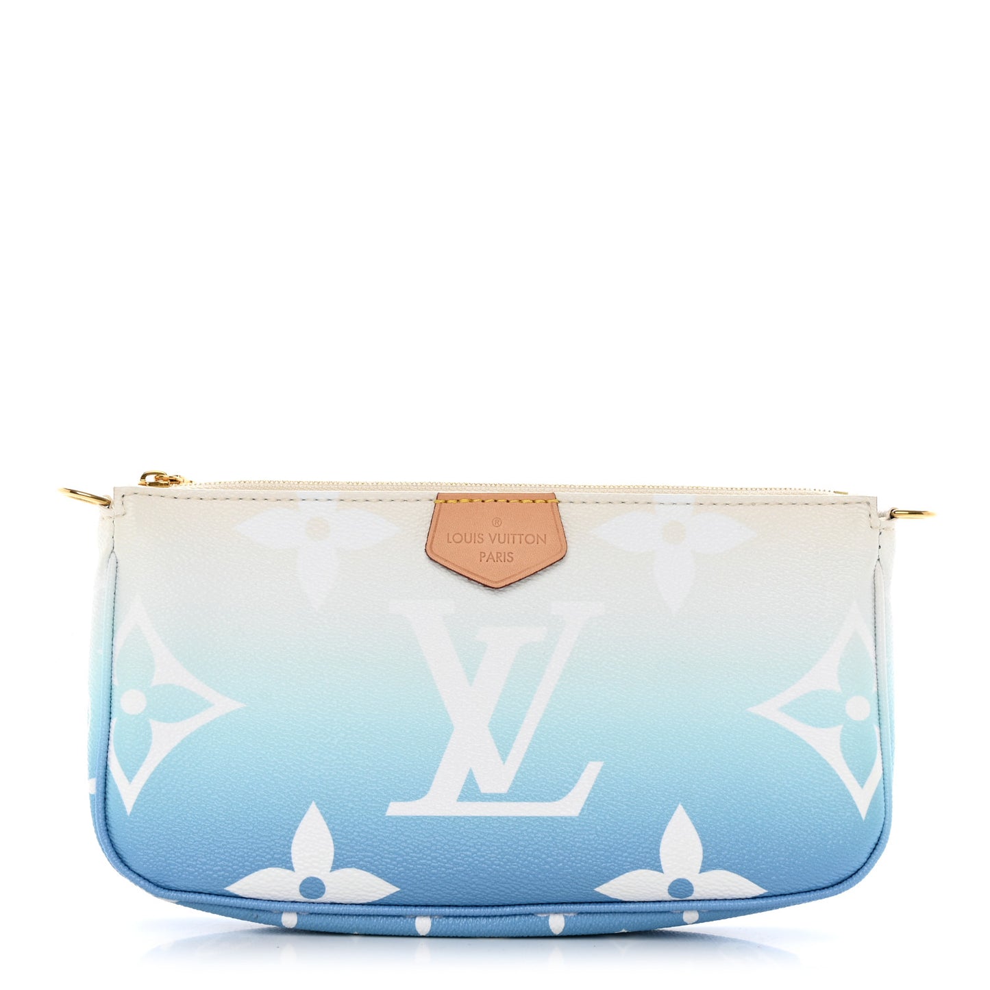 Monogram Giant By The Pool Multi Pochette Accessories Large Pochette Blue