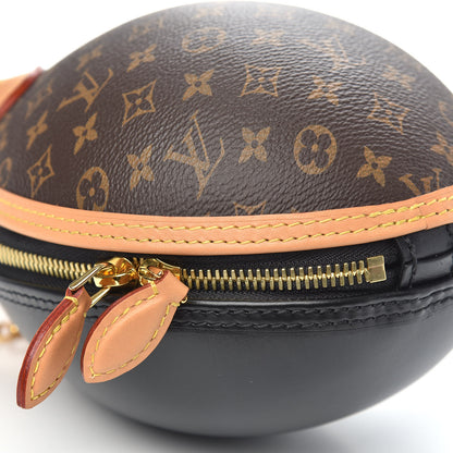 Louis Vuitton Monogram Egg Bag Black 7 of 9
