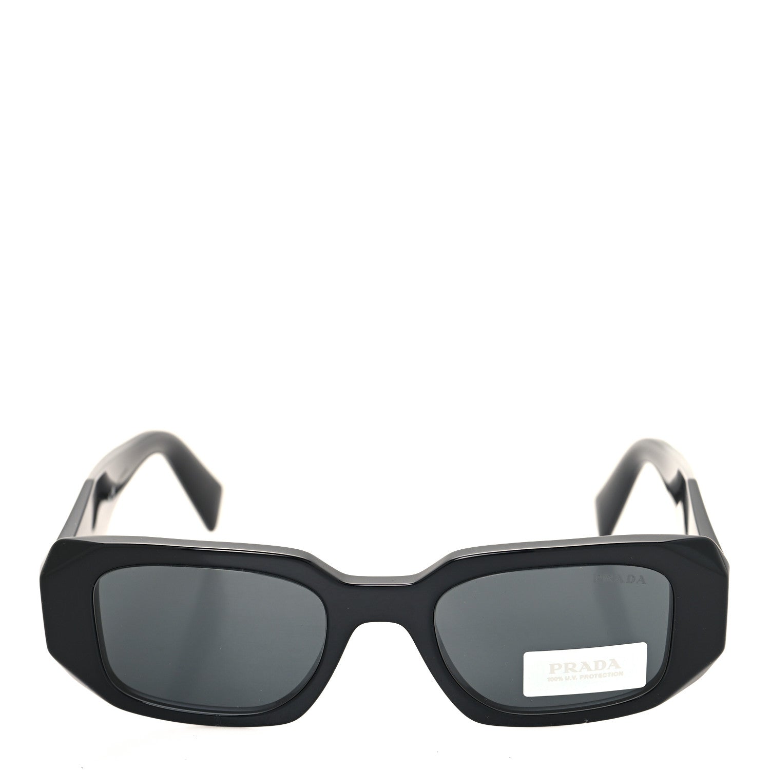 Prada Acetate Symbole Sunglasses SPR 17W Black 2 of 7