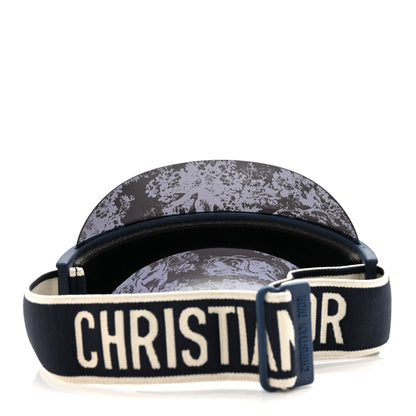 Christian Dior Toile de Jouy DiorClub V1U Sun Visor Blue 6 of 9