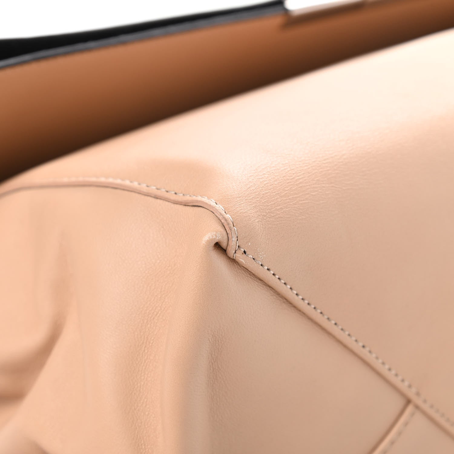 Celine Calfskin Folded Clutch Beige 11 of 16