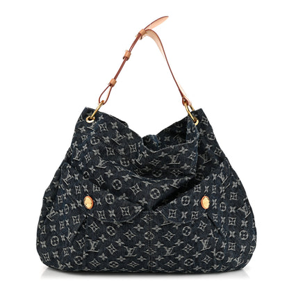 Louis Vuitton Denim Daily GM Gris Blue 1 of 10
