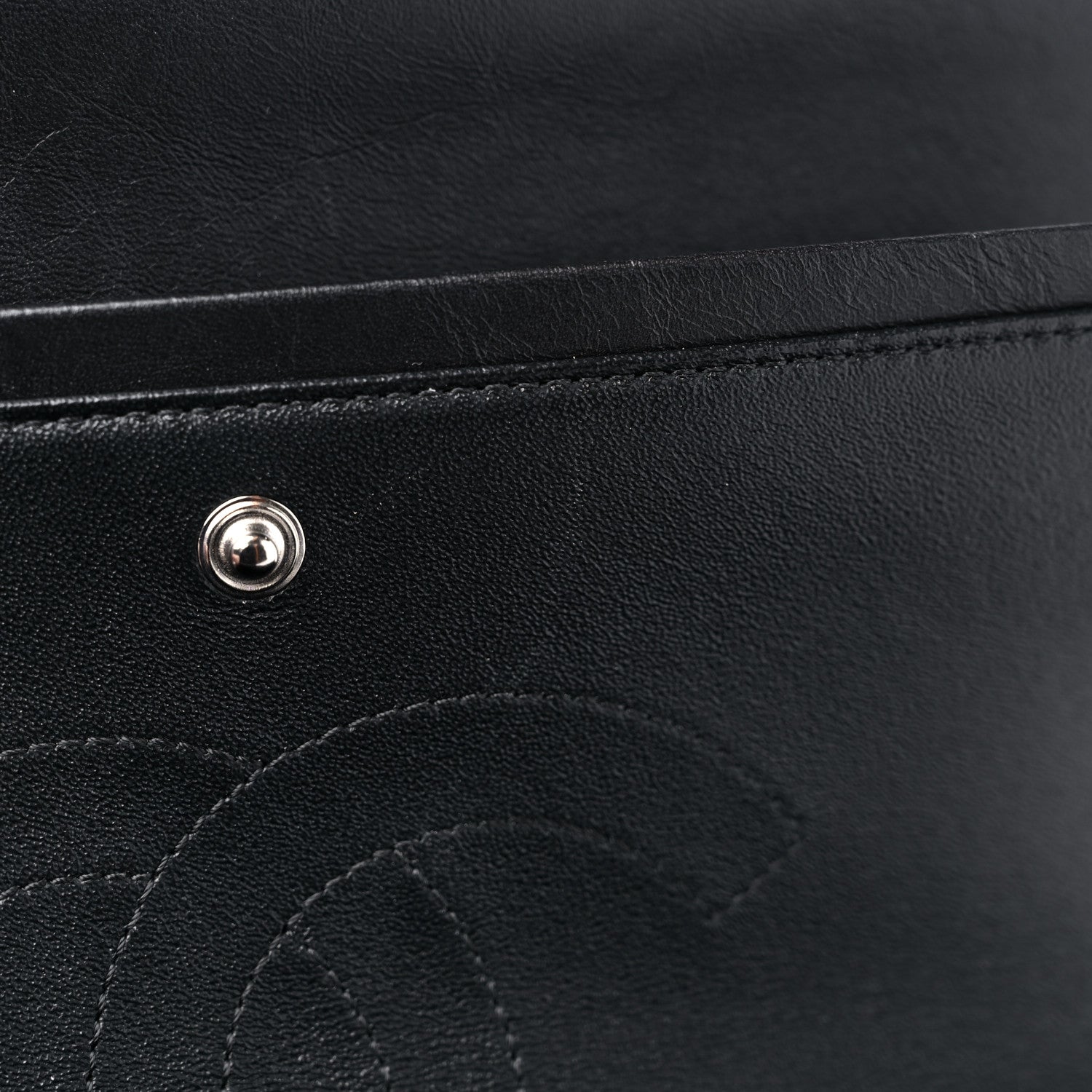 Chanel Aged Calfskin Chevron Quilted 2.55 Reissue 225 Flap So Black 11 of 11