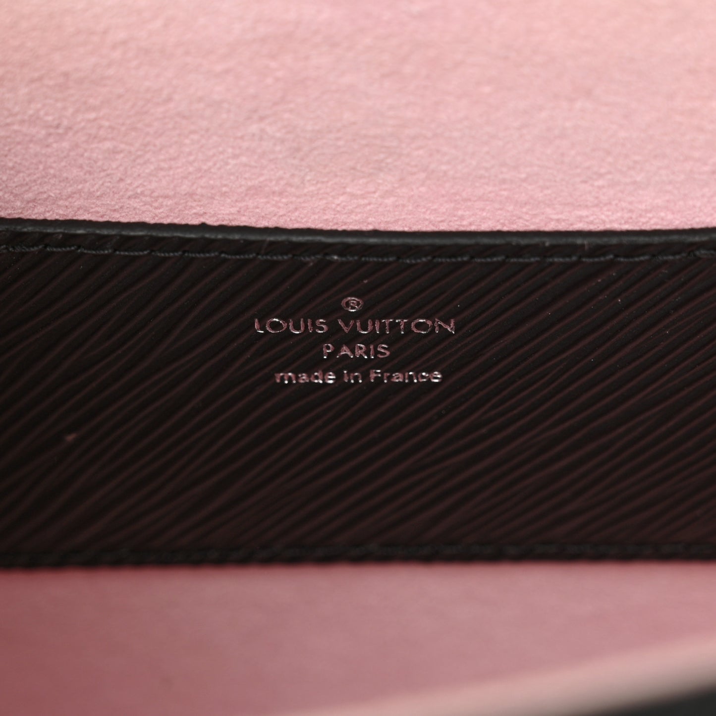 Epi Twist Shoulder Bag MM Black Rose