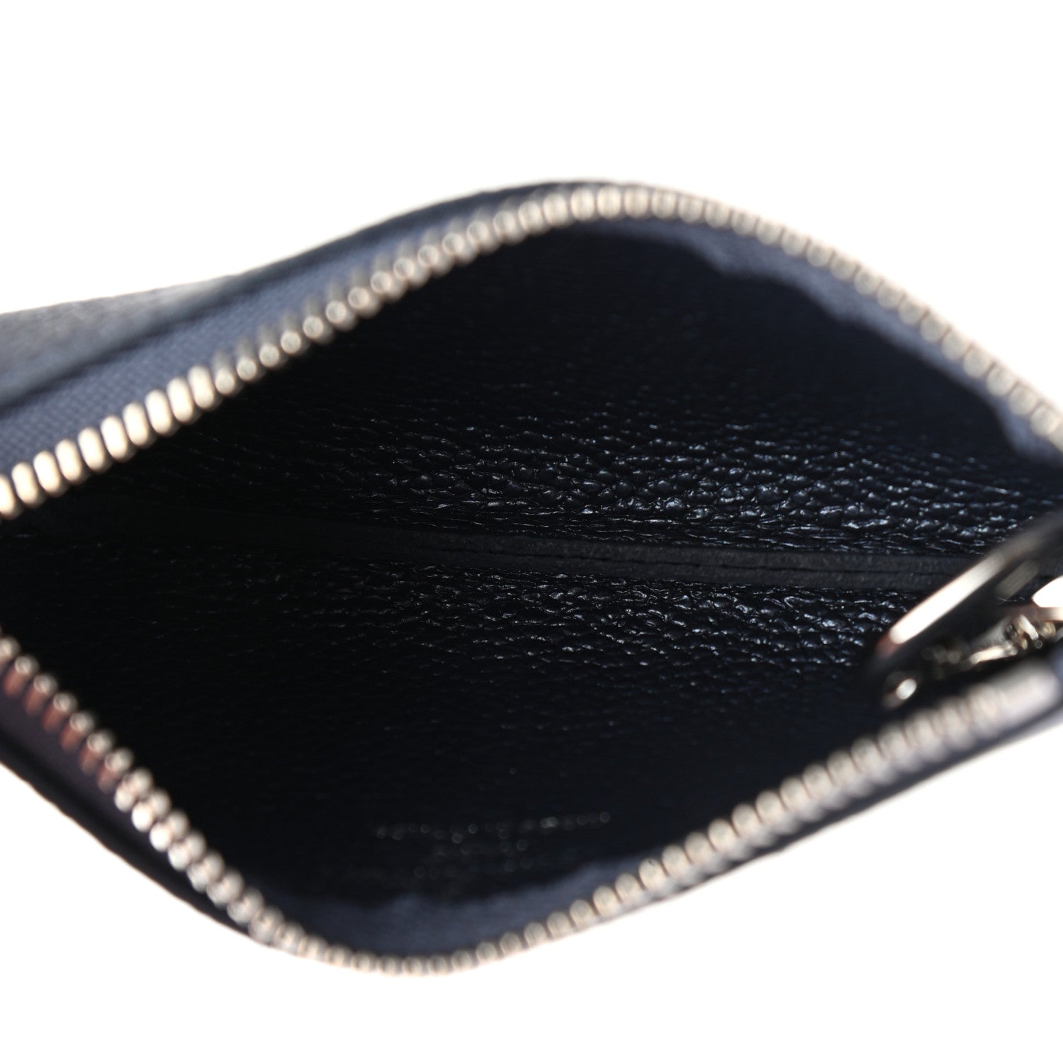 Louis Vuitton Metallic Empreinte Monogram Giant Key Pouch Navy Nacre 5 of 7