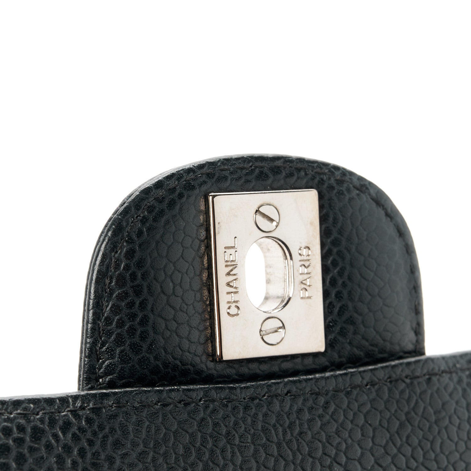 Chanel Caviar Quilted East West Flap Black 6 of 12