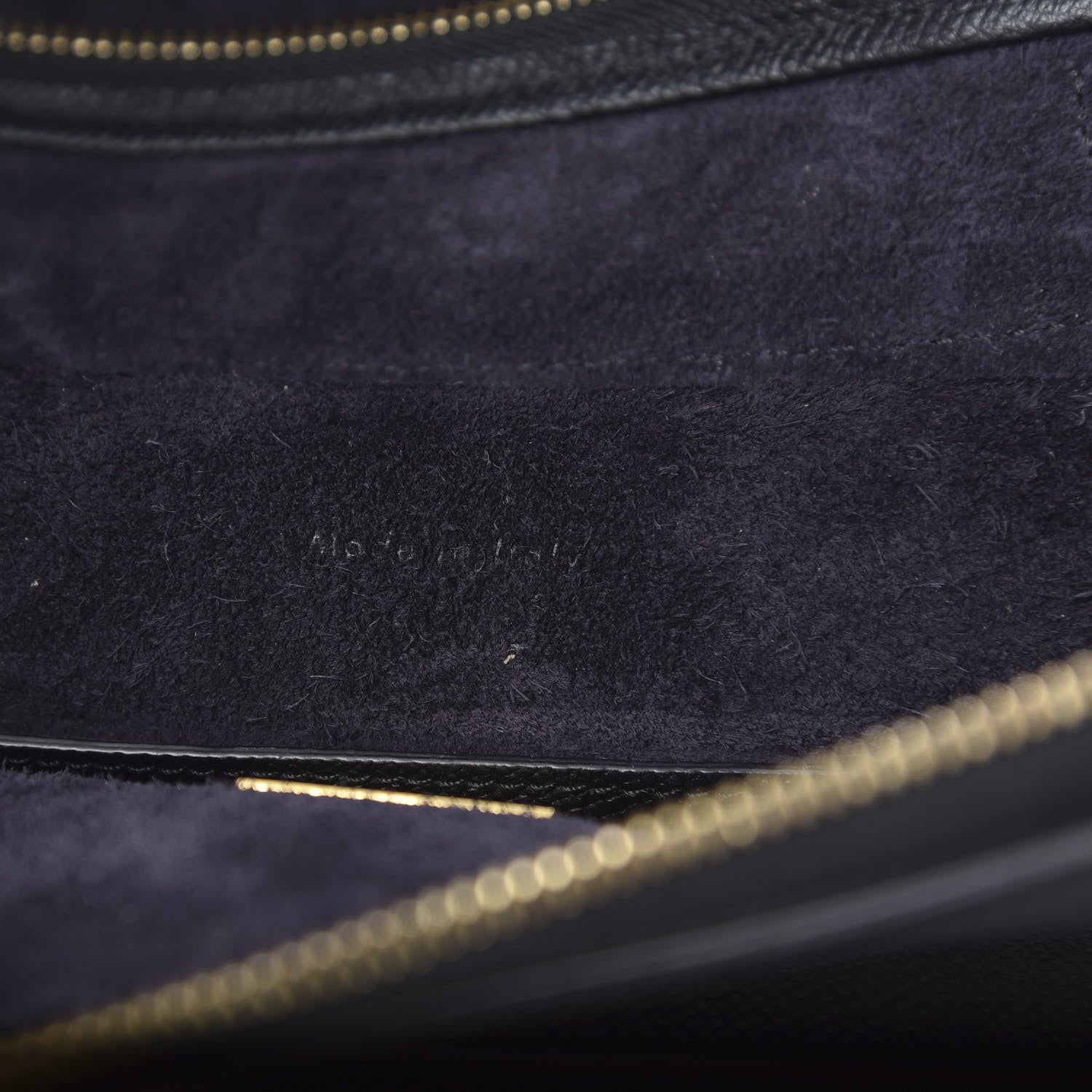Celine Grained Calfskin Micro Belt Bag Black 7 of 14