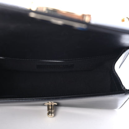 Chanel Patent Calfskin Quilted Small Boy Flap Black 4 of 4