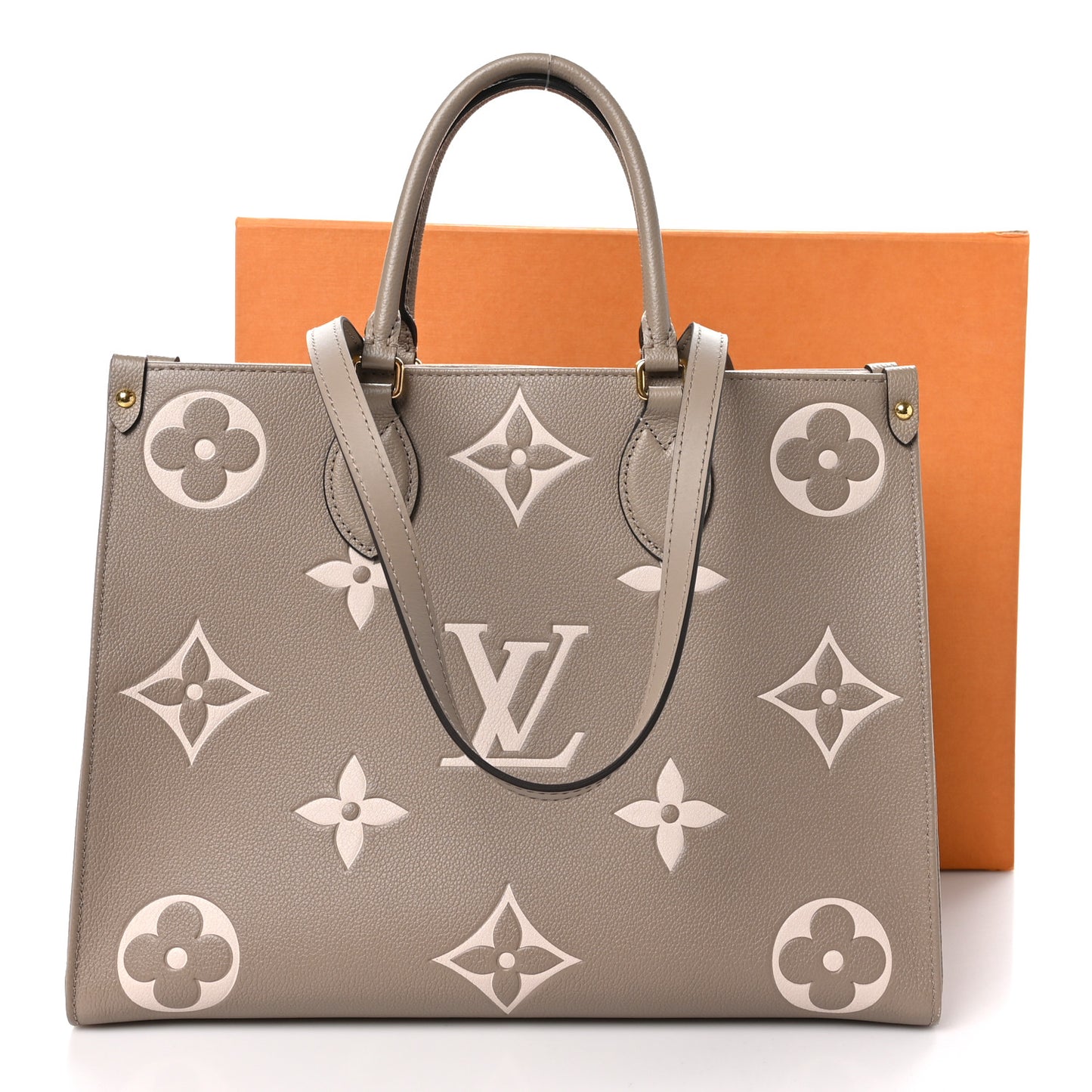 Empreinte Monogram Giant Onthego MM Tourterelle Creme