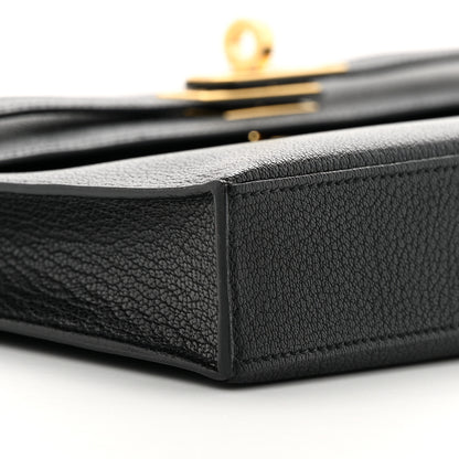 Hermes Chevre Chamkila Kelly Elan Black 9 of 11