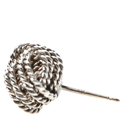 Tiffany Sterling Silver Twist Knot Earrings 4 of 4