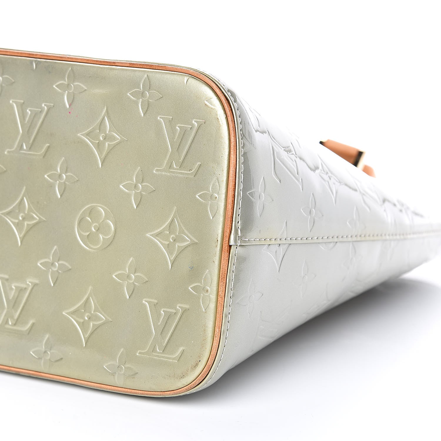 Louis Vuitton Vernis Houston Silver 10 of 13