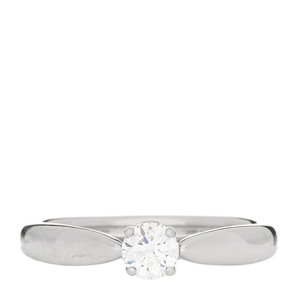 Tiffany Platinum Diamond .21ct Harmony Solitaire Engagement Ring 48 4.5 1 of 5