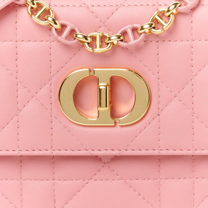 Christian Dior Lambskin Macrocannage Mini Miss Caro Bag Pink 8 of 10
