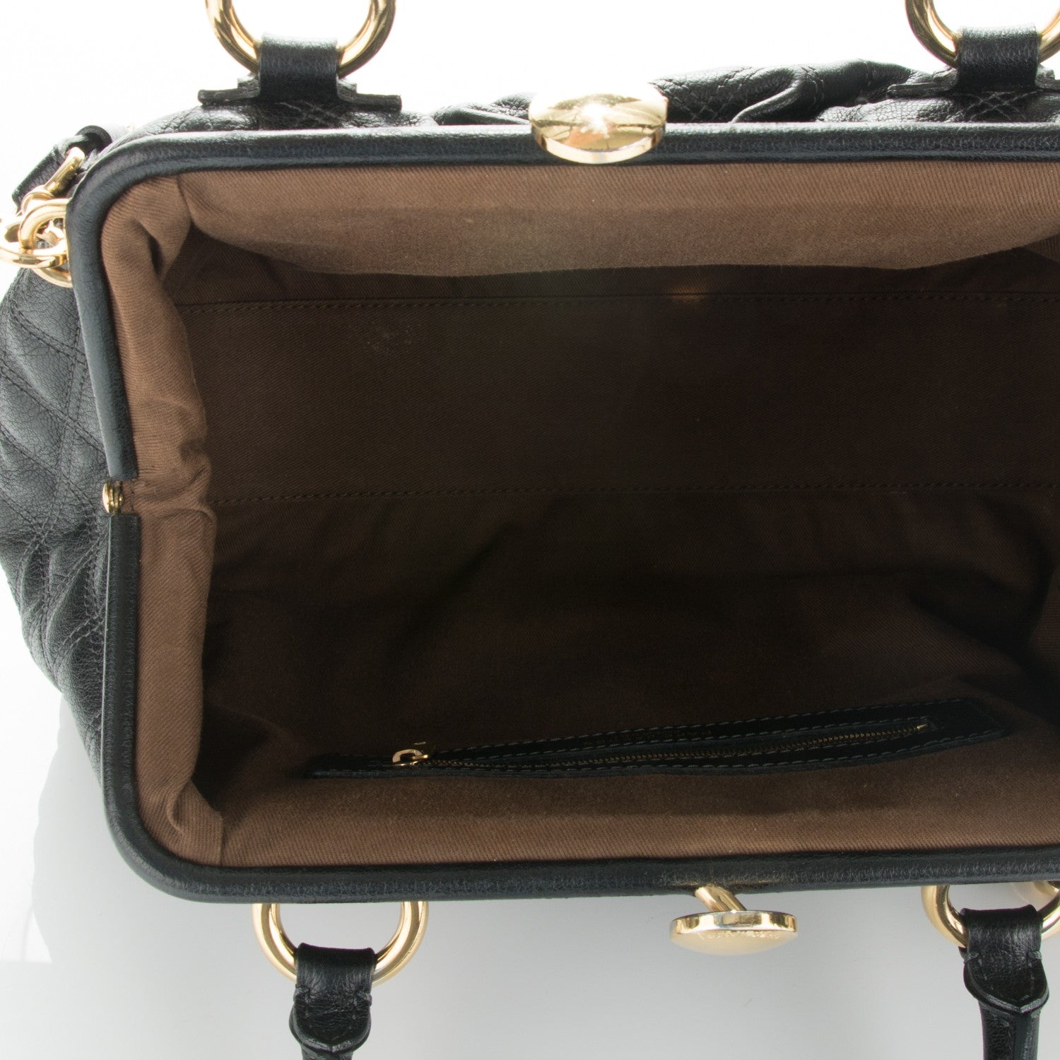Marc Jacobs Calfskin Quilted Stam Black 5 of 8