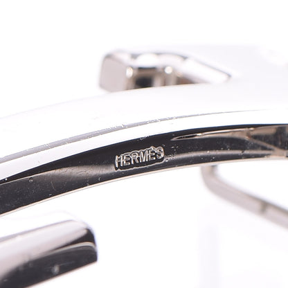Hermes Polished Palladium 32mm H Belt Buckle Silver 3 of 3