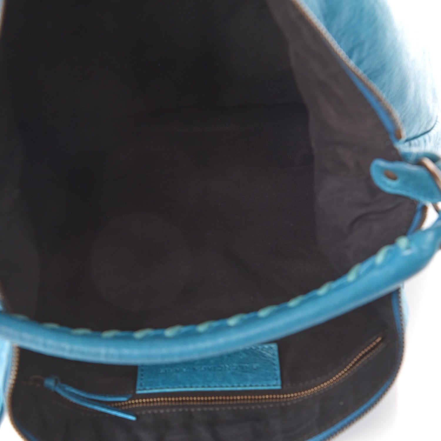 Balenciaga Agneau Classic Hardware Day Hobo Aquamarine 4 of 8