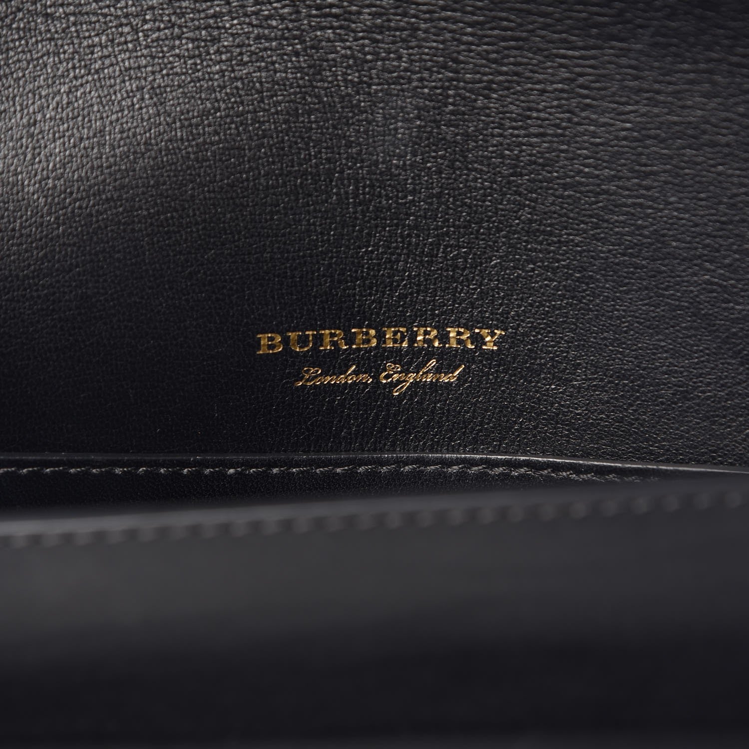 Burberry Supple Bridle Square Satchel Black 6 of 13