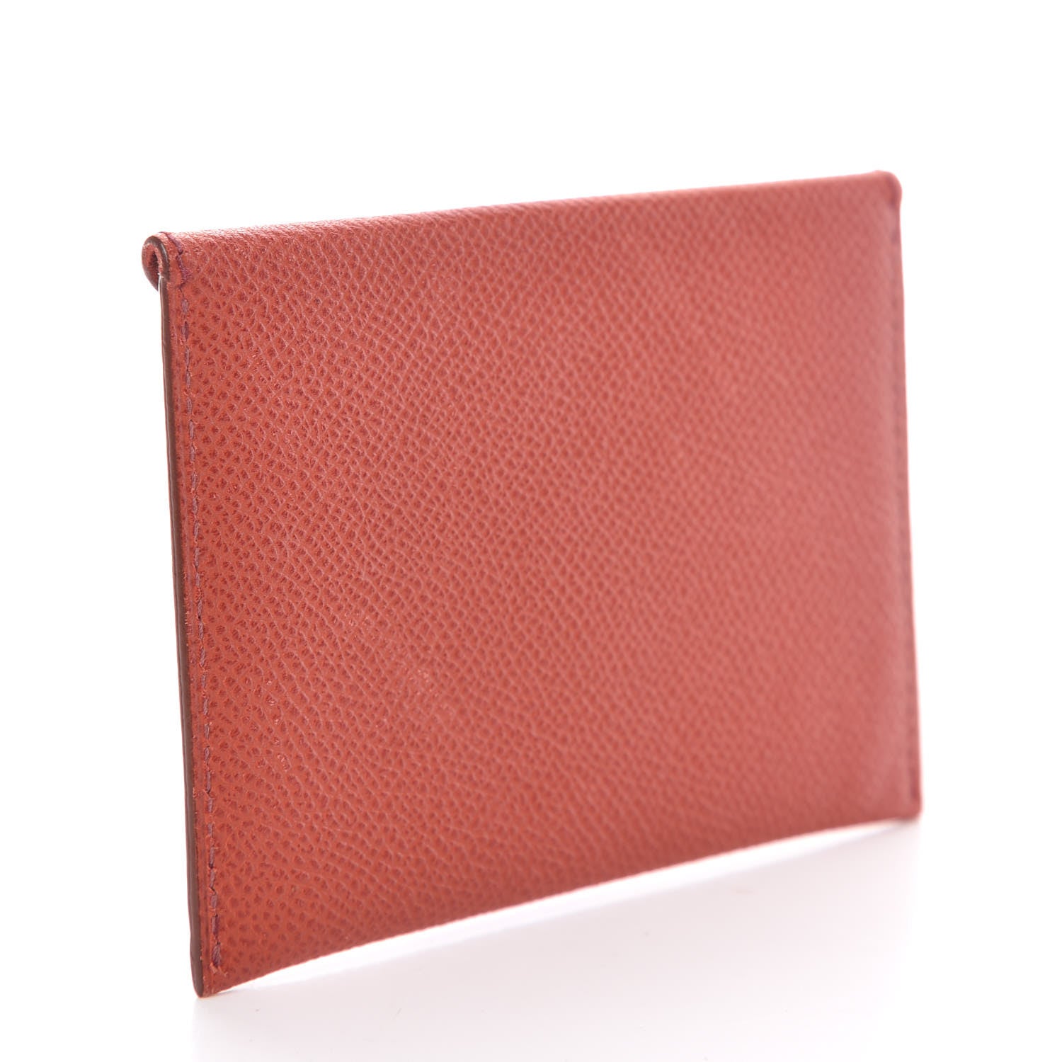 Hermes Epsom Medium Envelope Clutch Vermillion 3 of 6