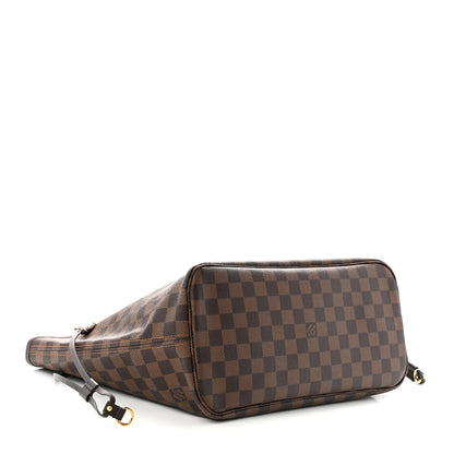 Louis Vuitton Damier Ebene Neo Neverfull MM  Rose Ballerine 5 of 13