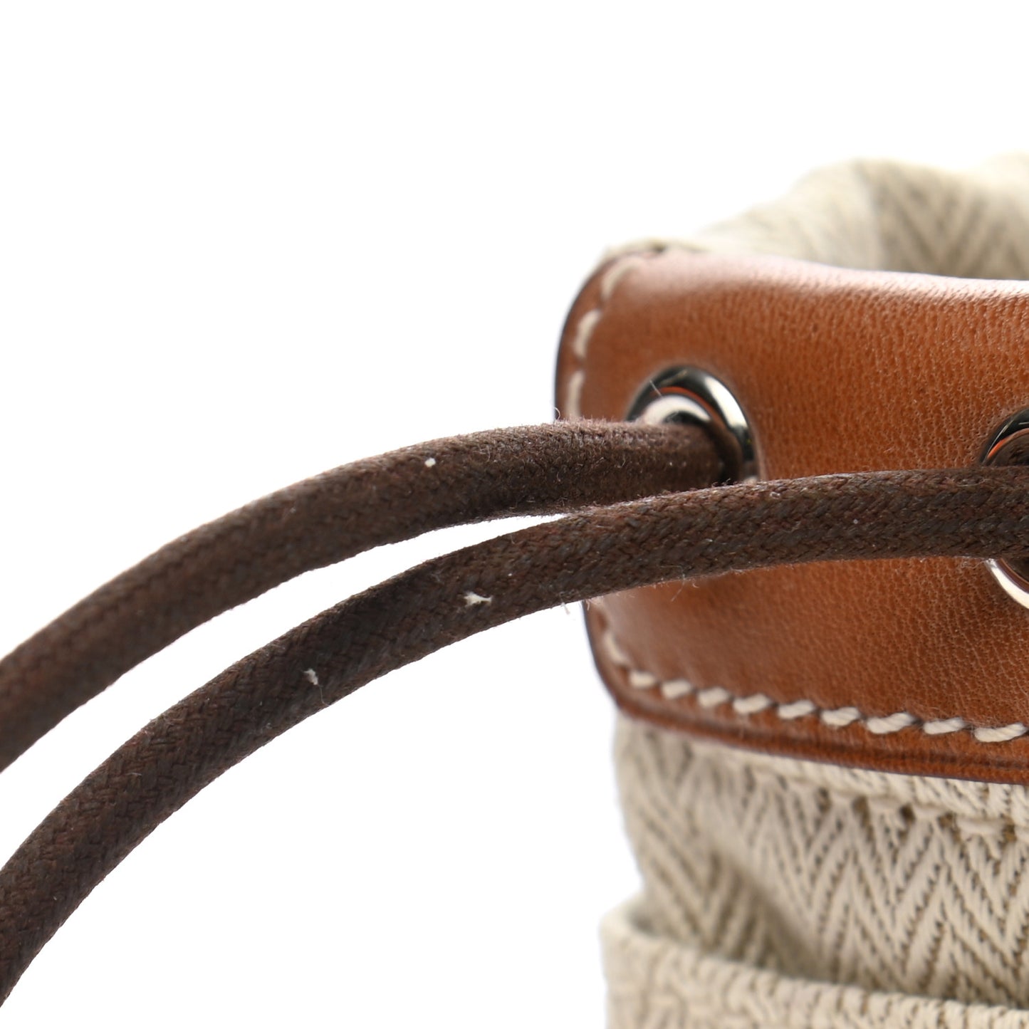 Canvas Barenia Fourbi 20 PM Pouch Naturel Fauve