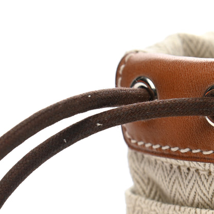Hermes Canvas Barenia Fourbi 20 PM Pouch Naturel Fauve 11 of 11