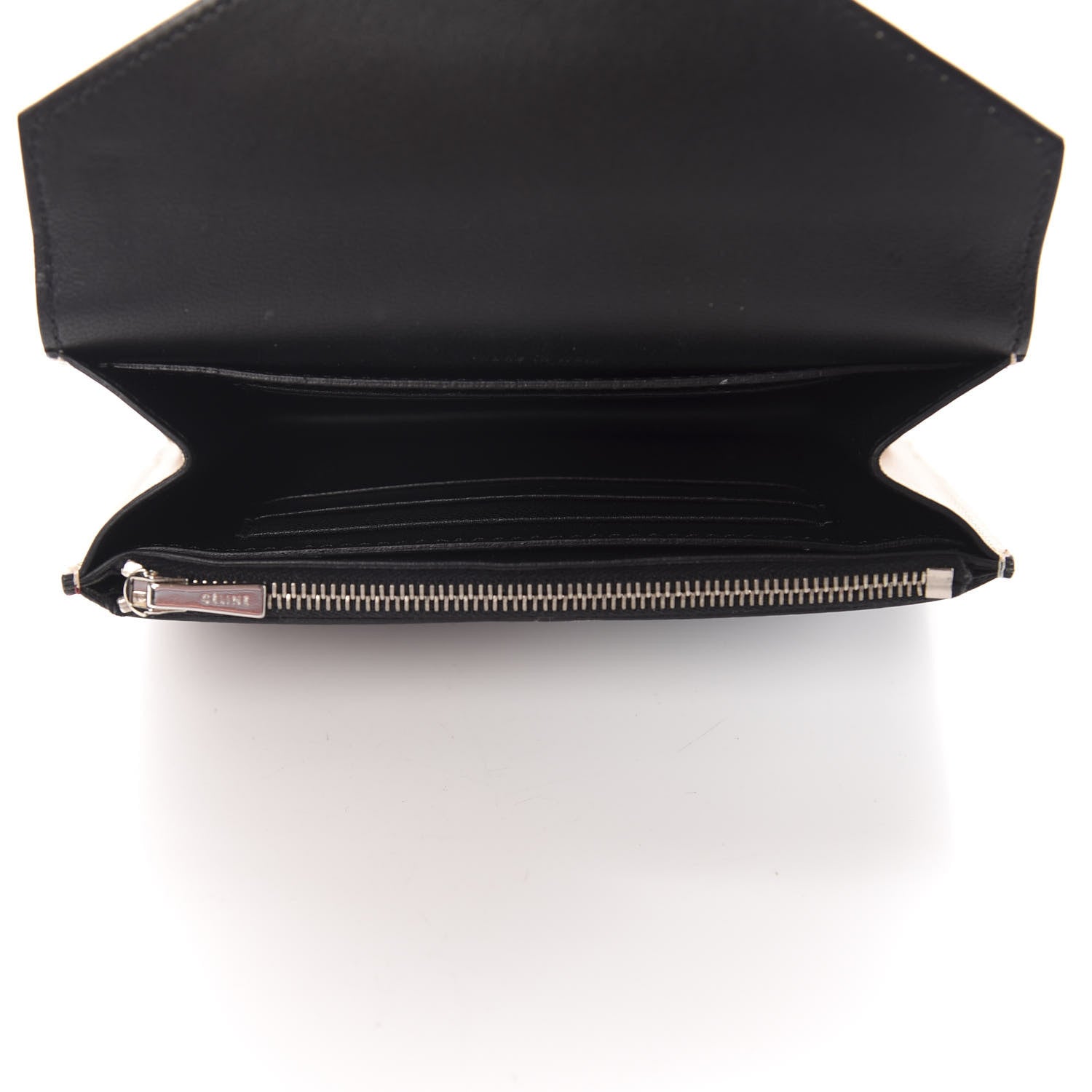 Celine Pony Hair Calfskin Diamond Compact Multifunction Wallet Blush 5 of 7