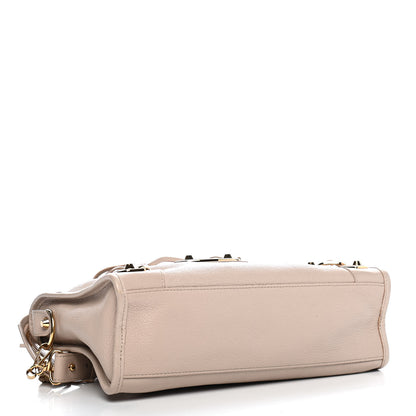 Balenciaga Chevre Gold Metallic Edge Hardware S City Beige Praline 4 of 11
