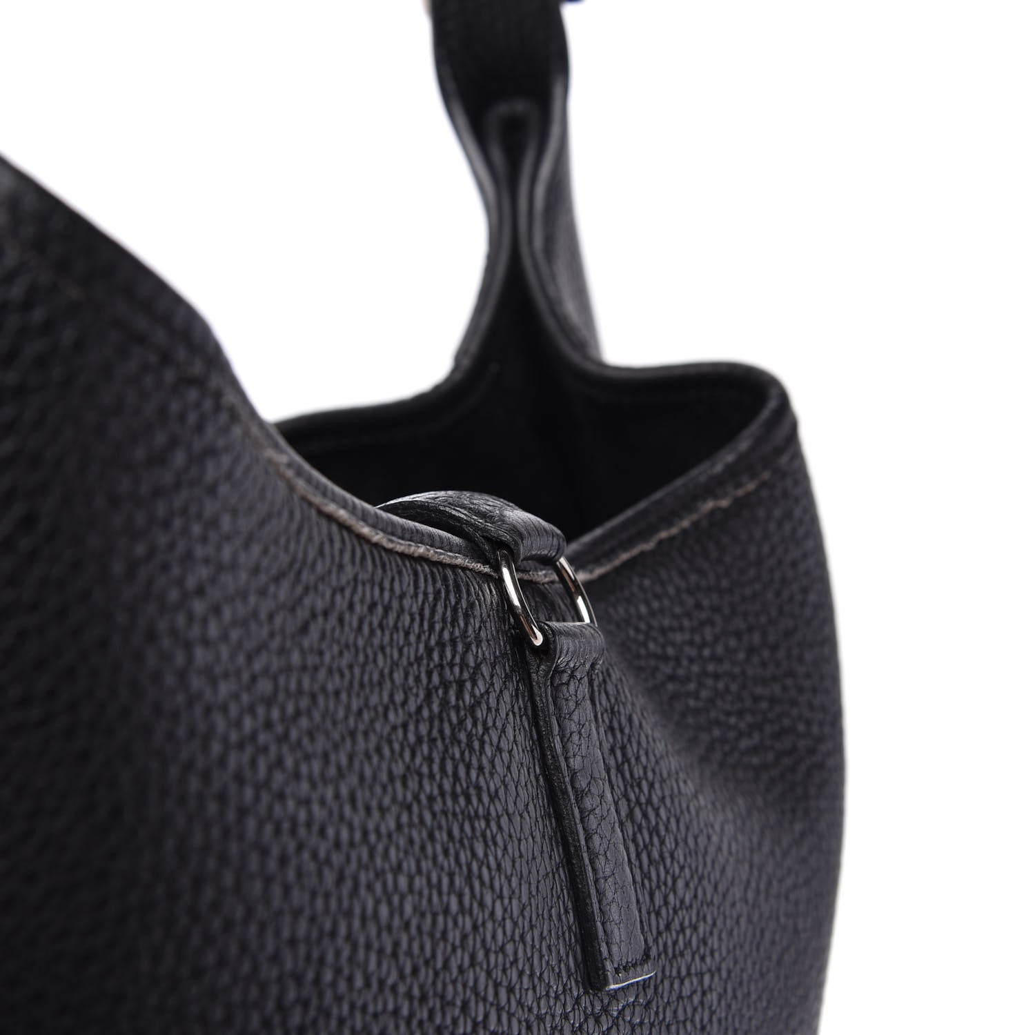 Hermes Taurillon Clemence Trim II 38 Black 12 of 12