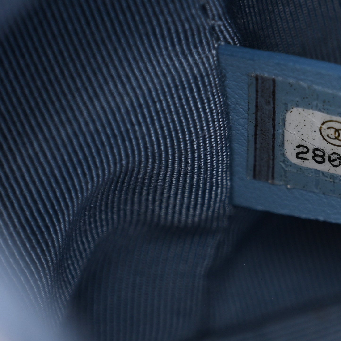 Iridescent Aged Calfskin Quilted Medium Gabrielle Hobo Blue