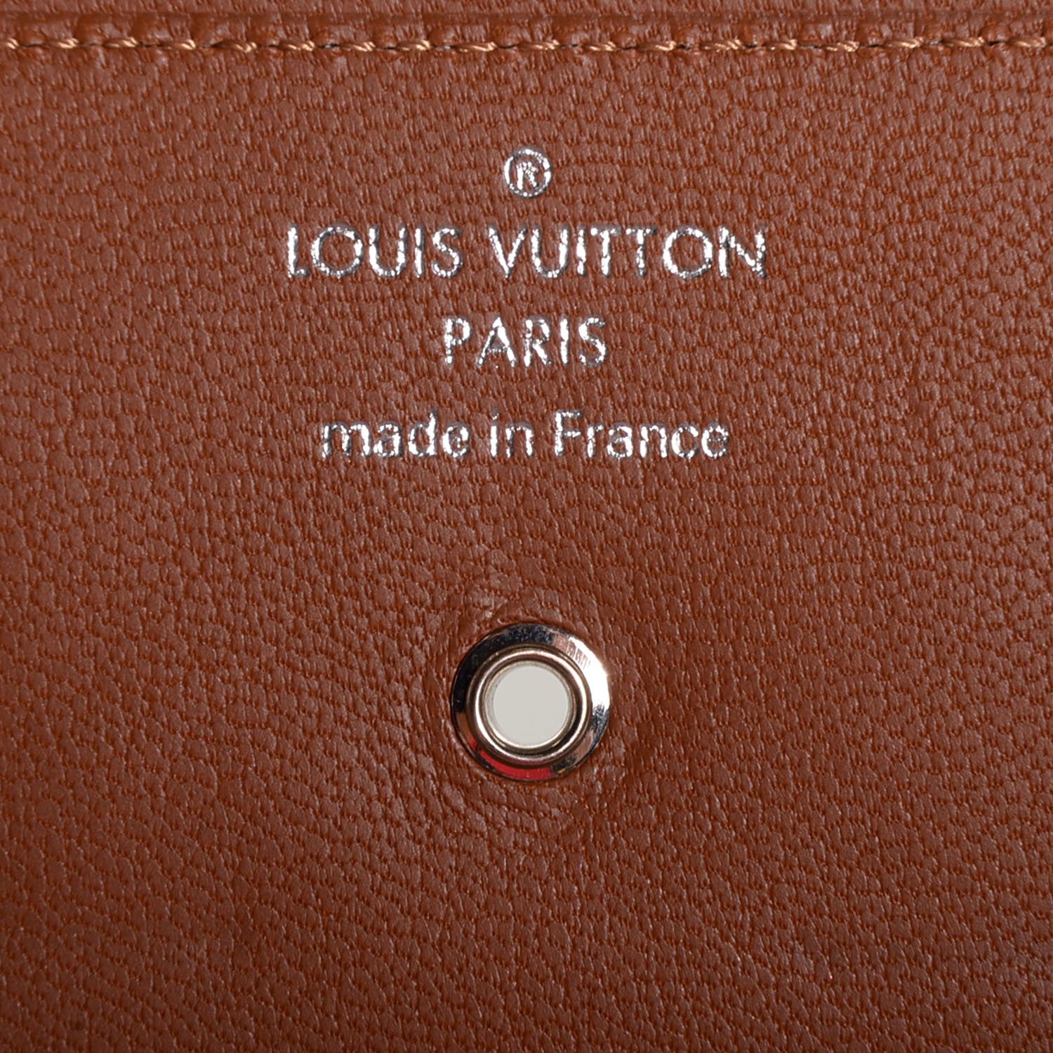 Louis Vuitton Veau Soie Vivienne LV Long Wallet Azur 7 of 9