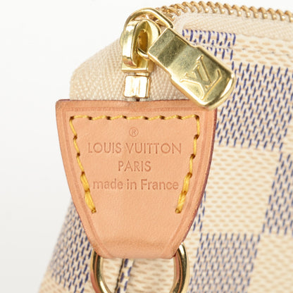 Louis Vuitton Damier Azur Mini Pochette Accessories 6 of 8