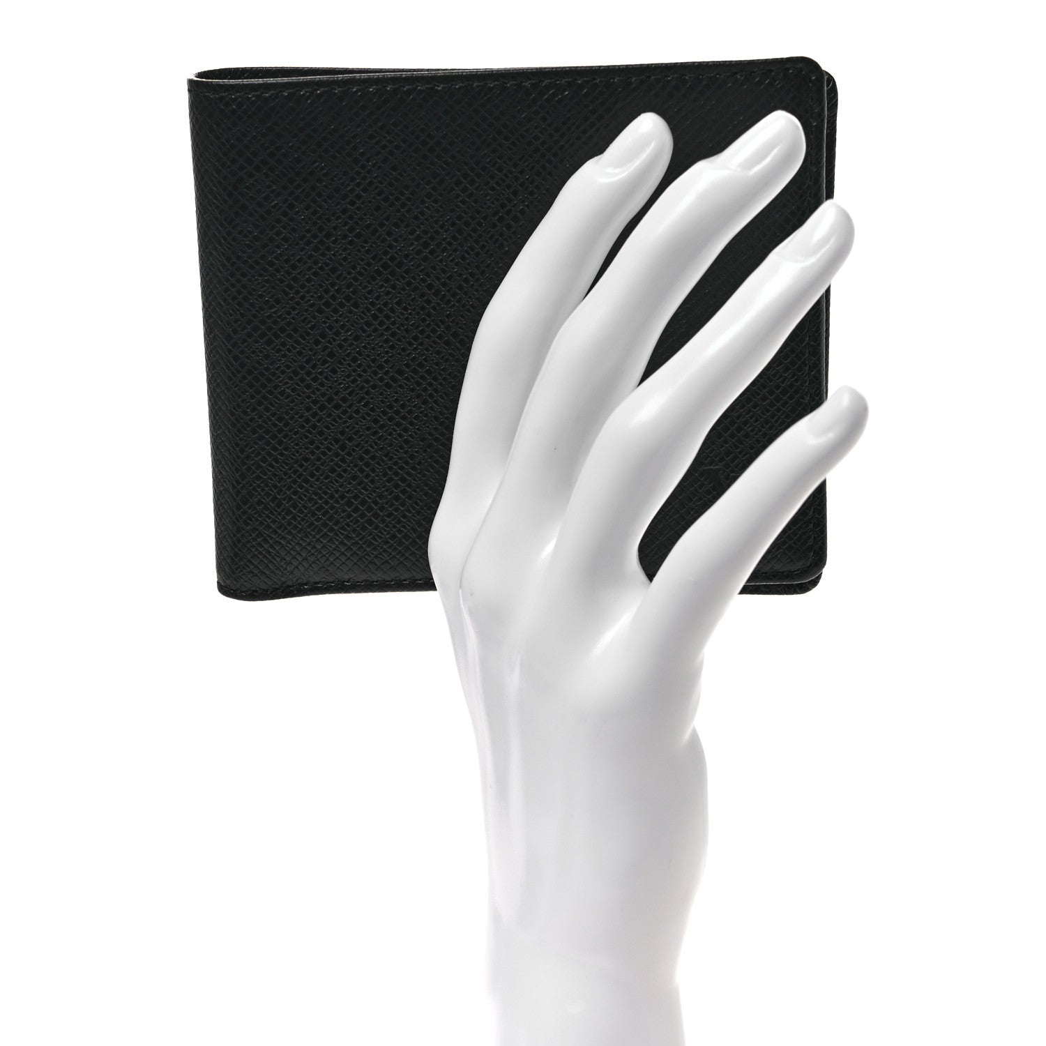 Louis Vuitton Taiga Slender Wallet Black 2 of 7
