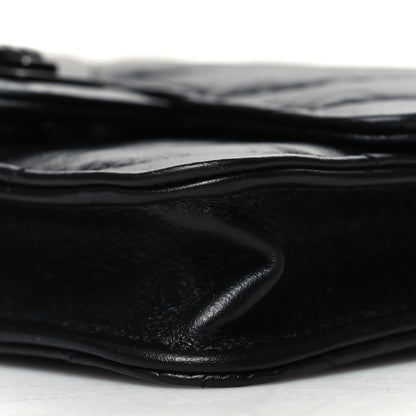 Chanel Aged Calfskin Chevron Quilted Reissue Belt Bag Black 11 of 12