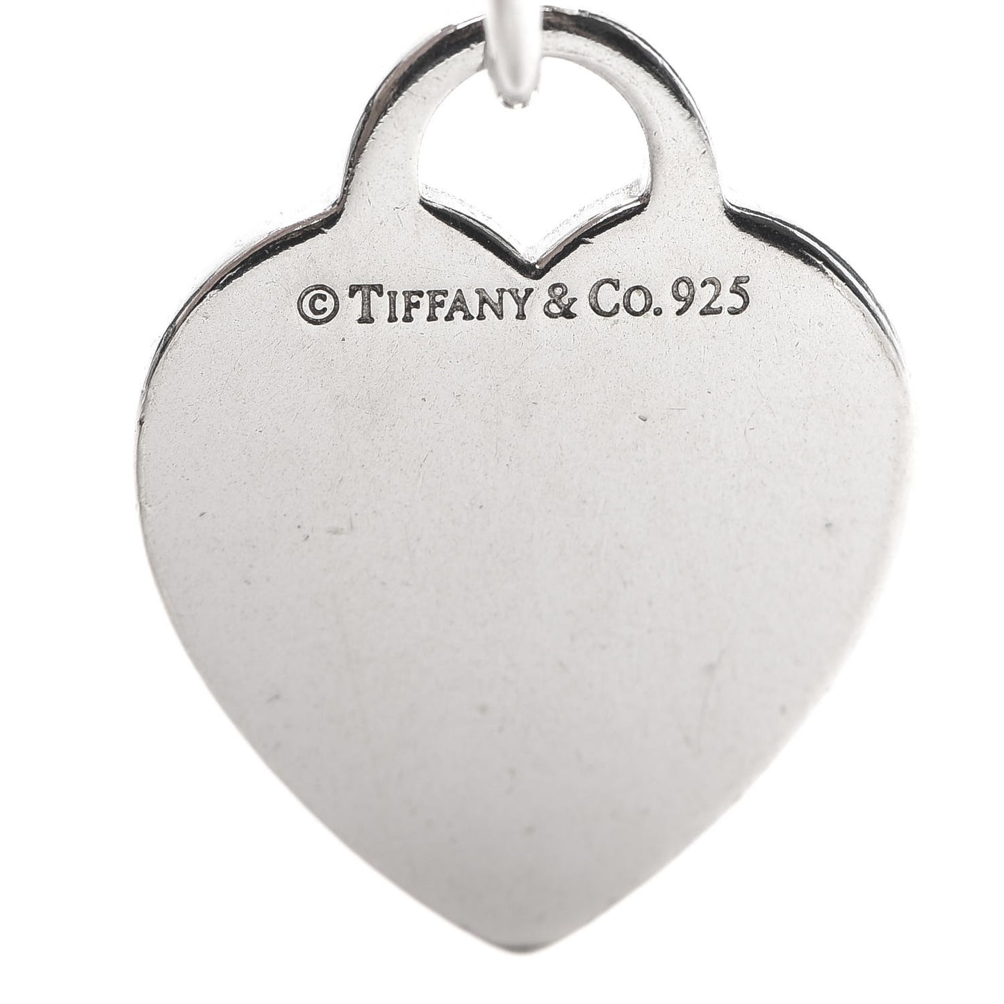 Sterling Silver Heart Tag Toggle Bracelet