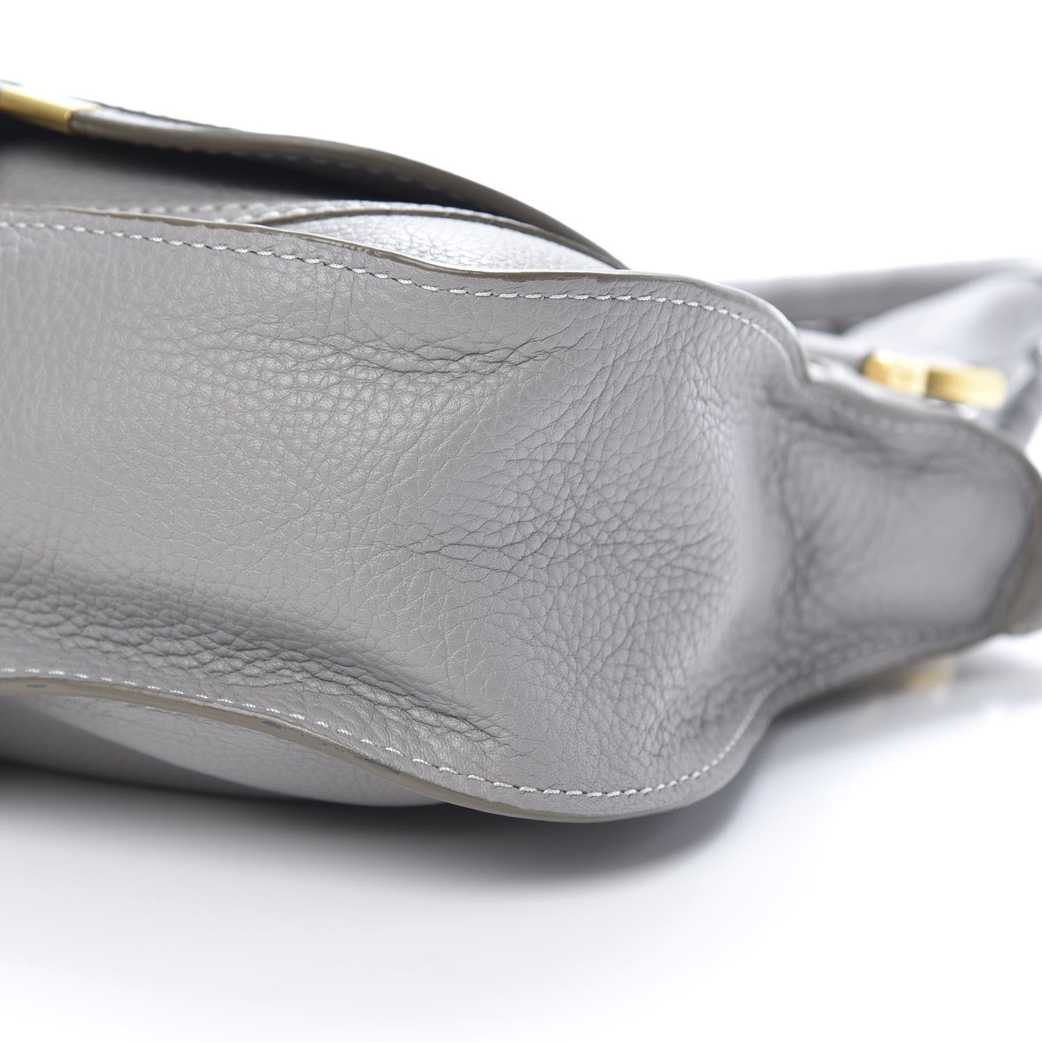 Chloe Calfskin Small Marcie Satchel Cashmere Grey 9 of 9