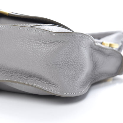 Chloe Calfskin Small Marcie Satchel Cashmere Grey 9 of 9