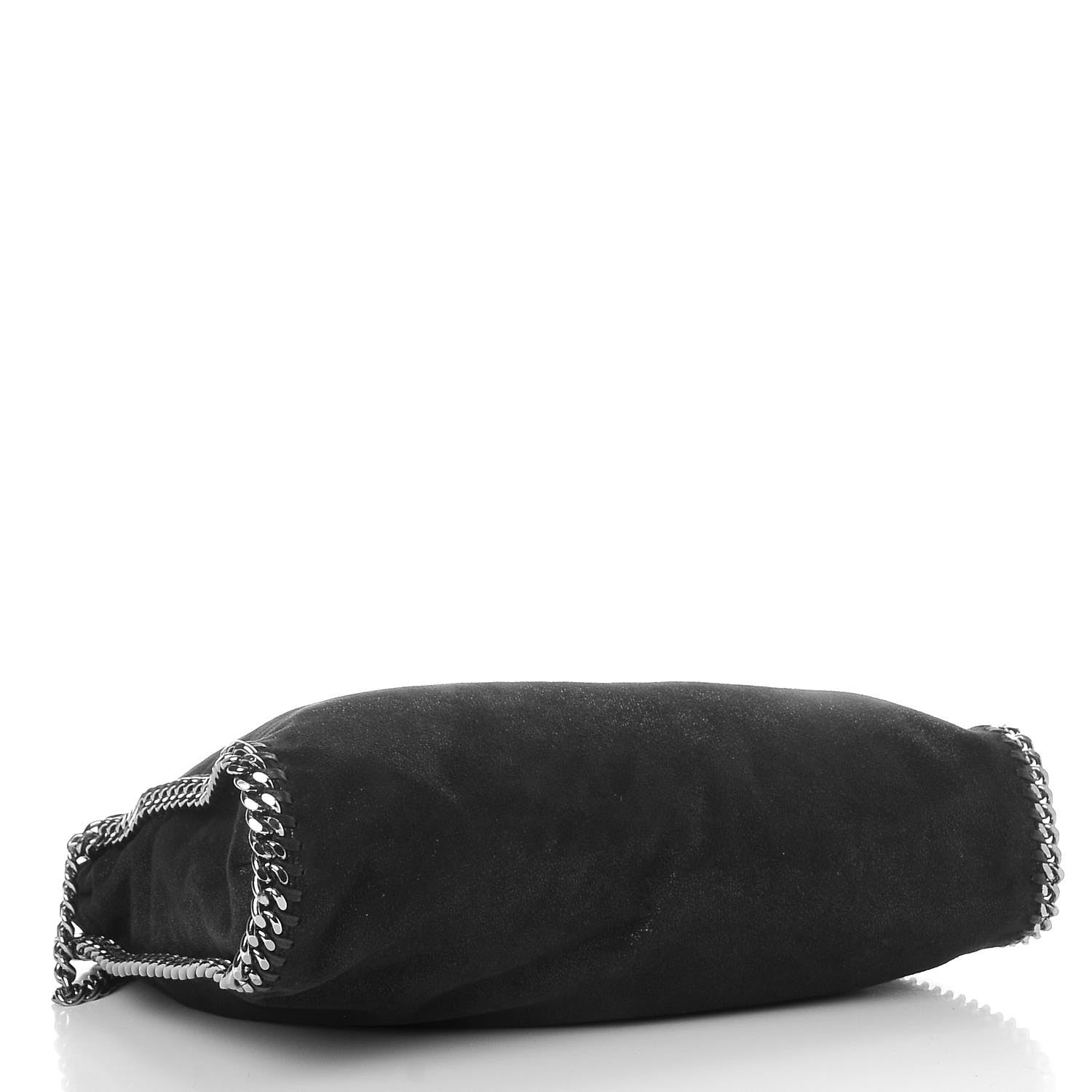 Stella McCartney Shaggy Deer Falabella Fold Over Tote Black 4 of 8