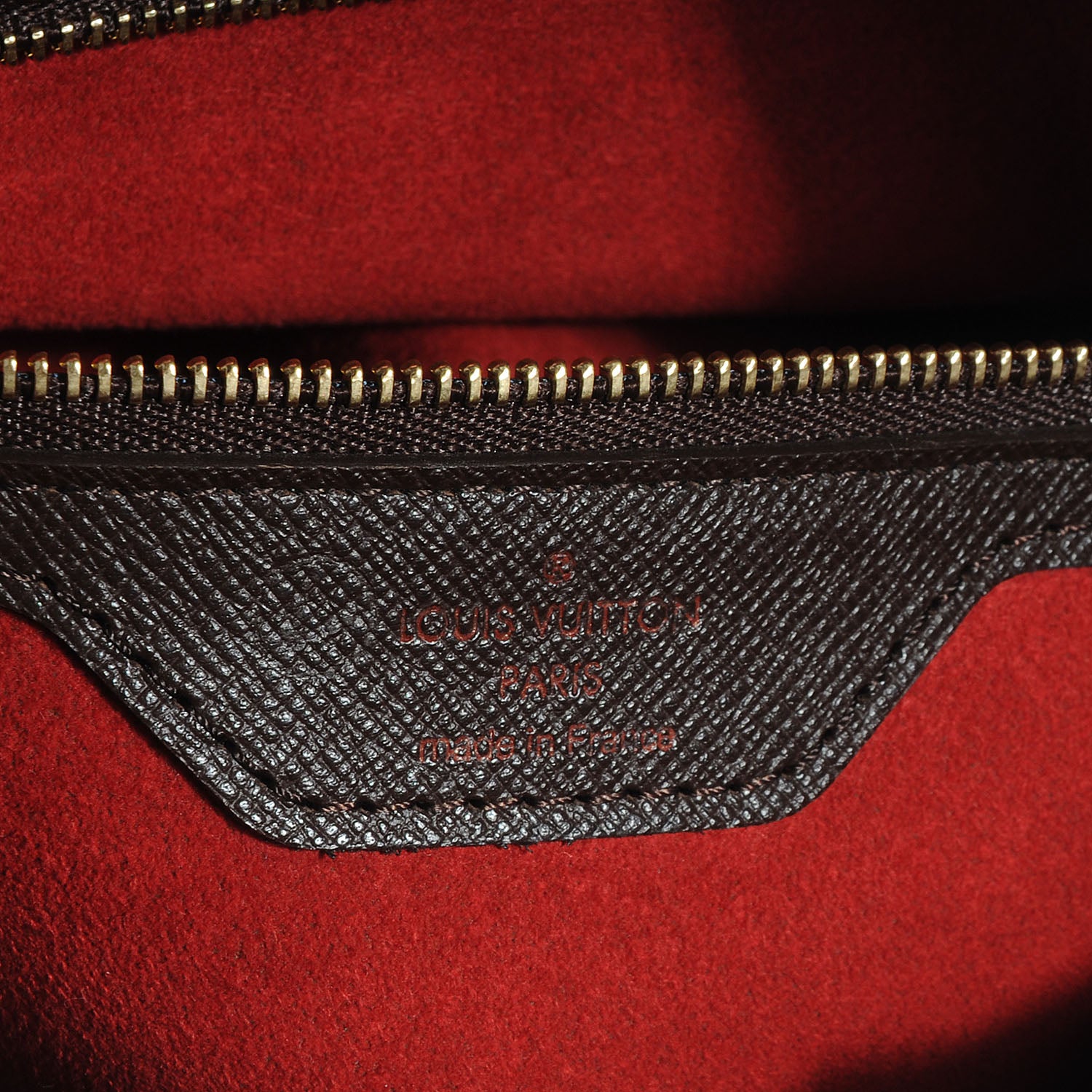 Louis Vuitton Damier Ebene Marais Bucket 23 8 of 8