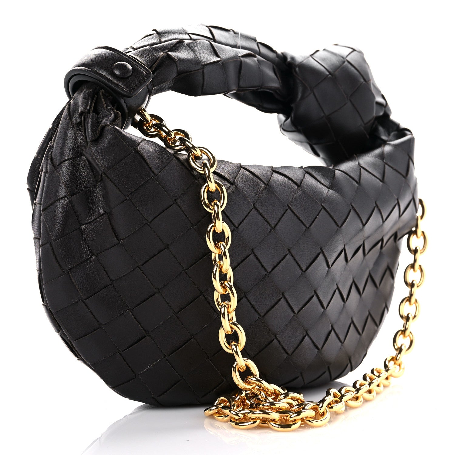 Bottega Veneta Nappa Intrecciato Mini Chain Jodie Fondant 3 of 8