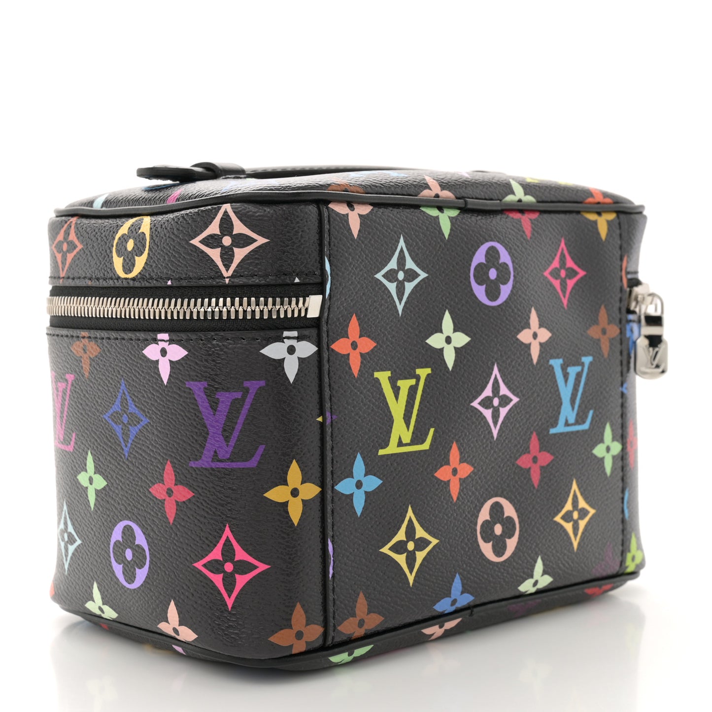 LV X TM Monogram Multicolor Nice Mini Black