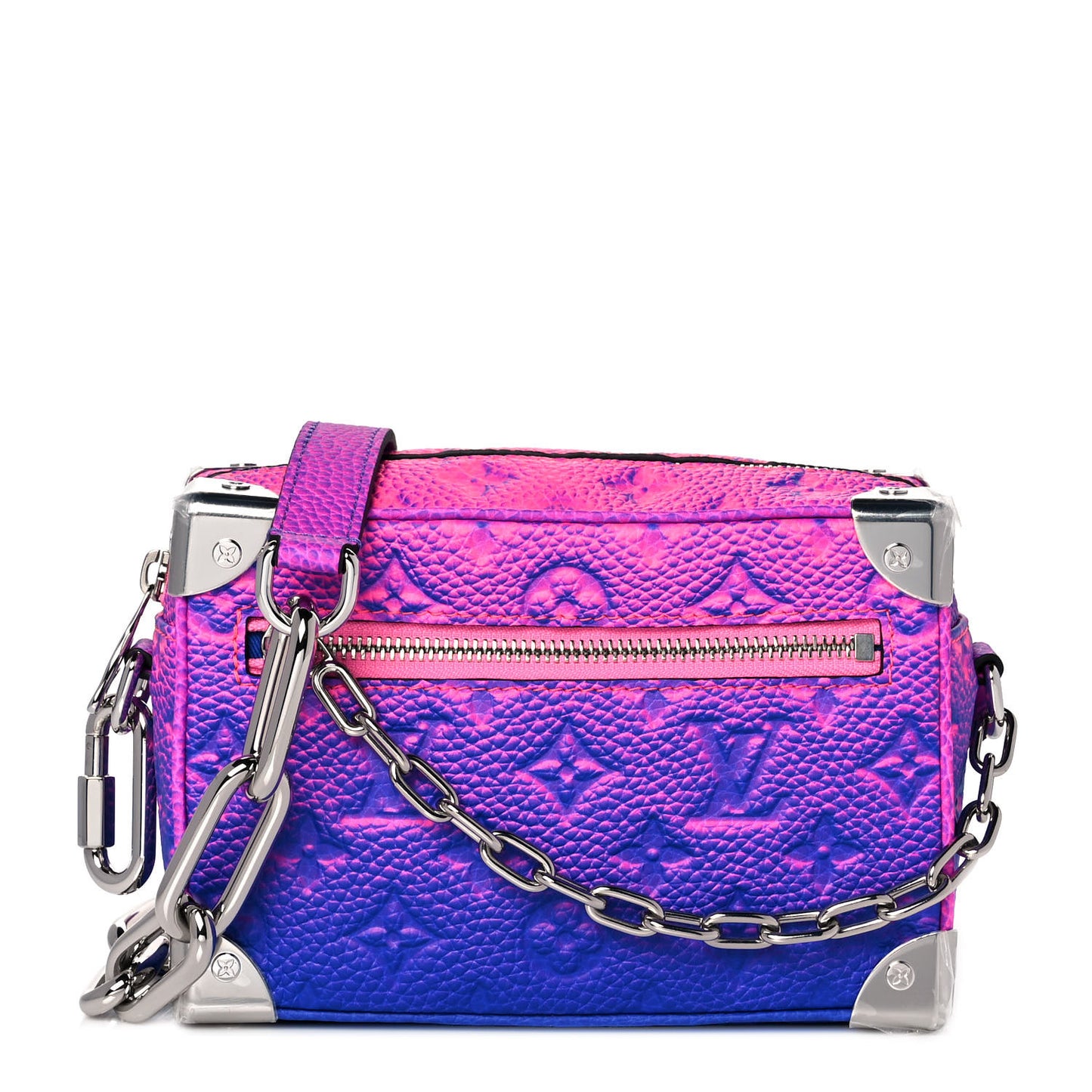 Taurillon Illusion Mini Soft Trunk Bleu Rose