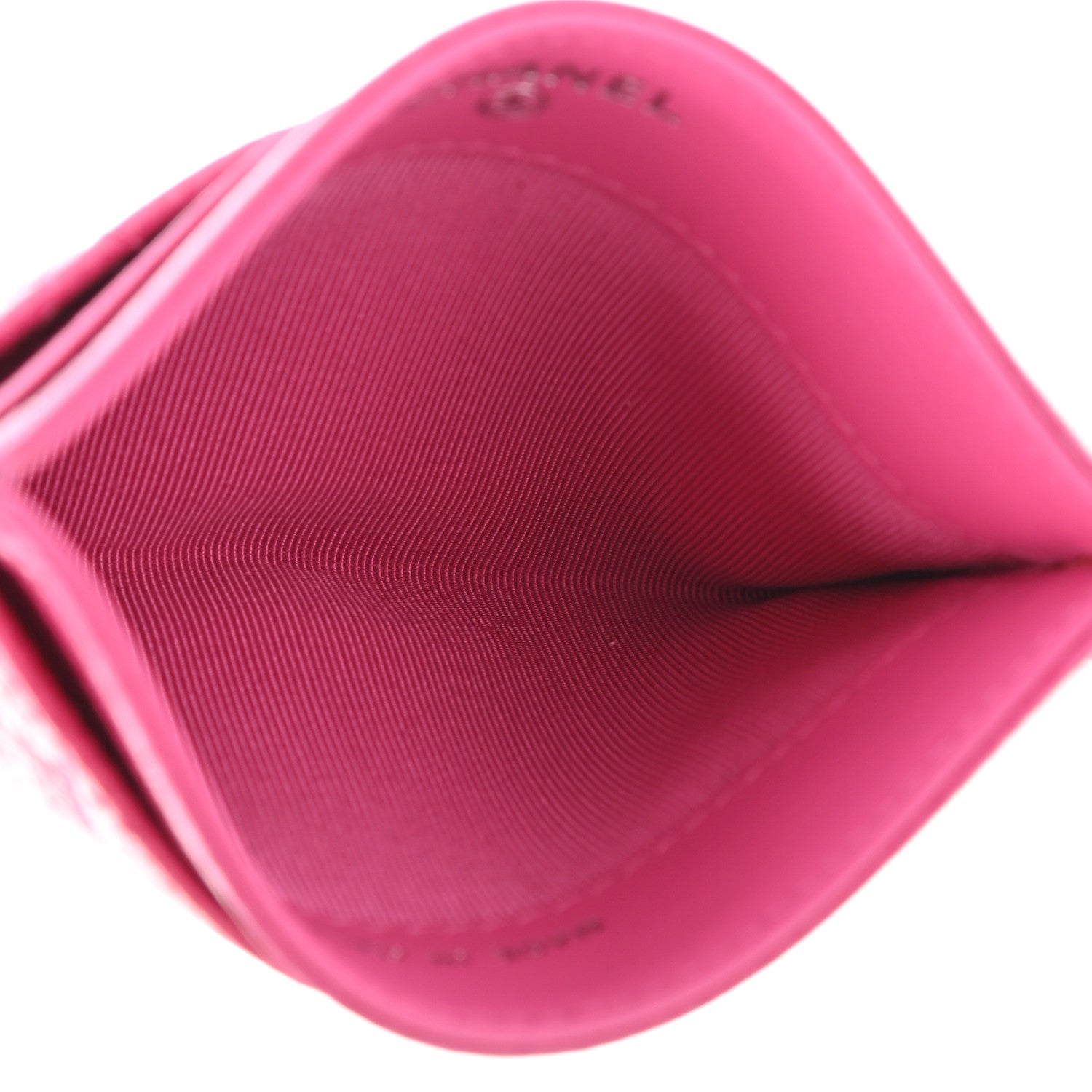 Chanel Caviar Quilted Card Holder Pink 5 of 8