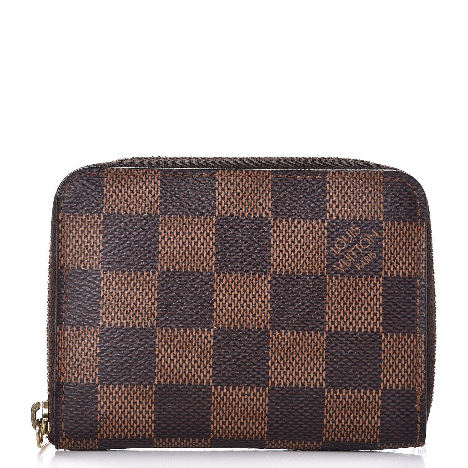Louis Vuitton Damier Ebene Zippy Coin Purse 1 of 8
