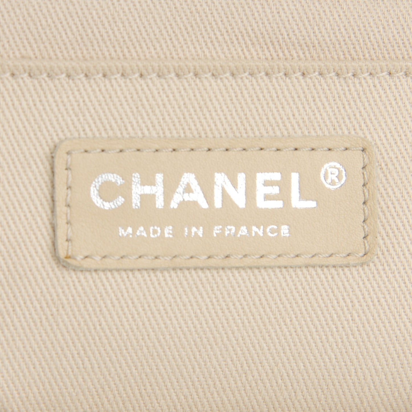 Calfskin Quilted In the Business Flap Bag Beige Clair