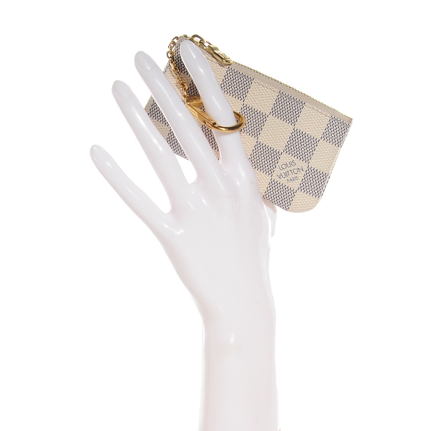 Louis Vuitton Damier Azur Key Pouch 2 of 8