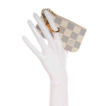 Louis Vuitton Damier Azur Key Pouch 2 of 8